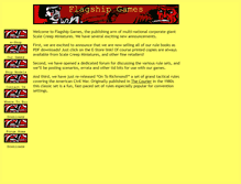 Tablet Screenshot of flagshipgames.com